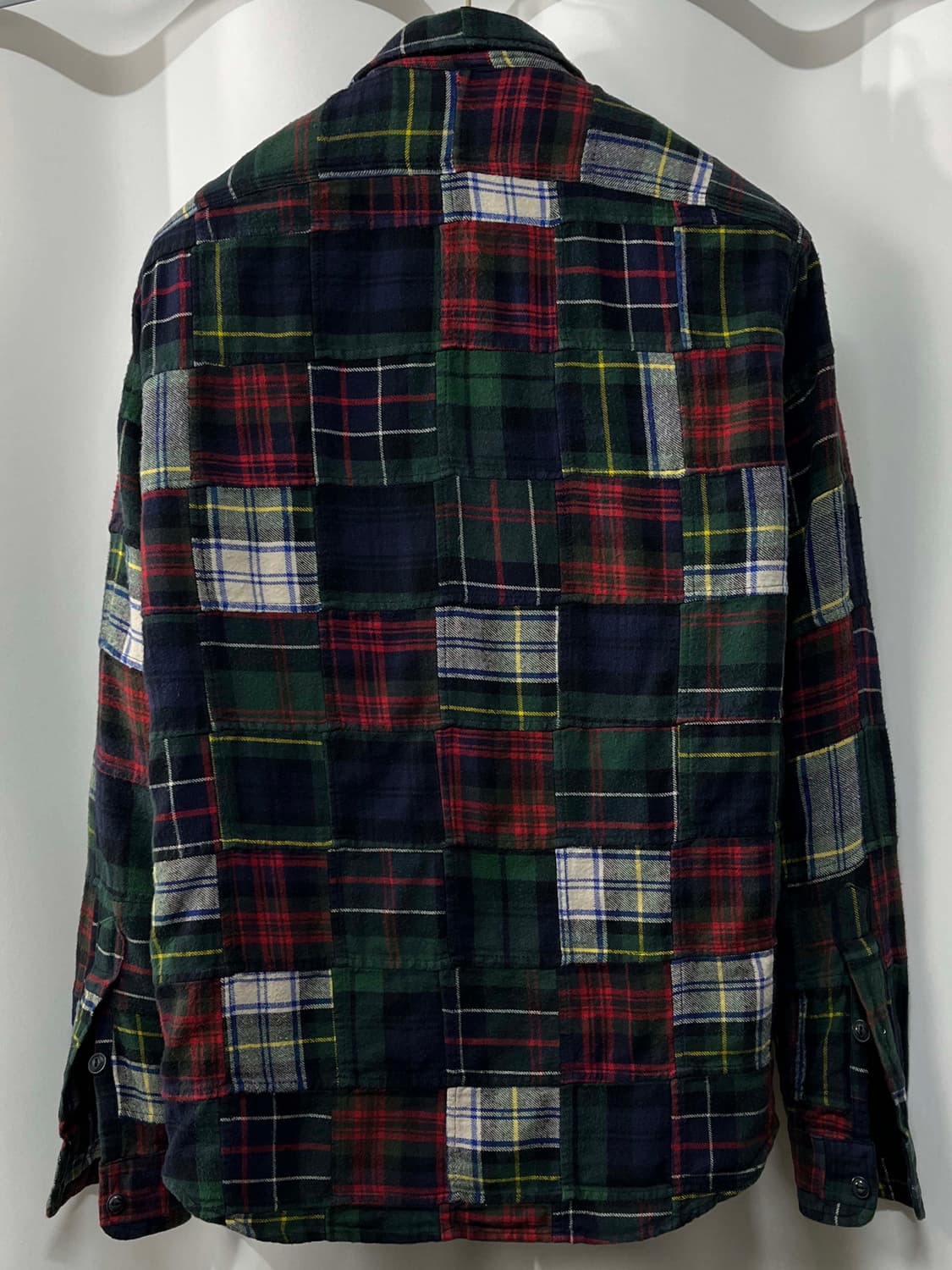 폴로 랄프로렌 인디아 마드라스 패치워크 플래드 덩가리 워크셔츠 상품이미지2