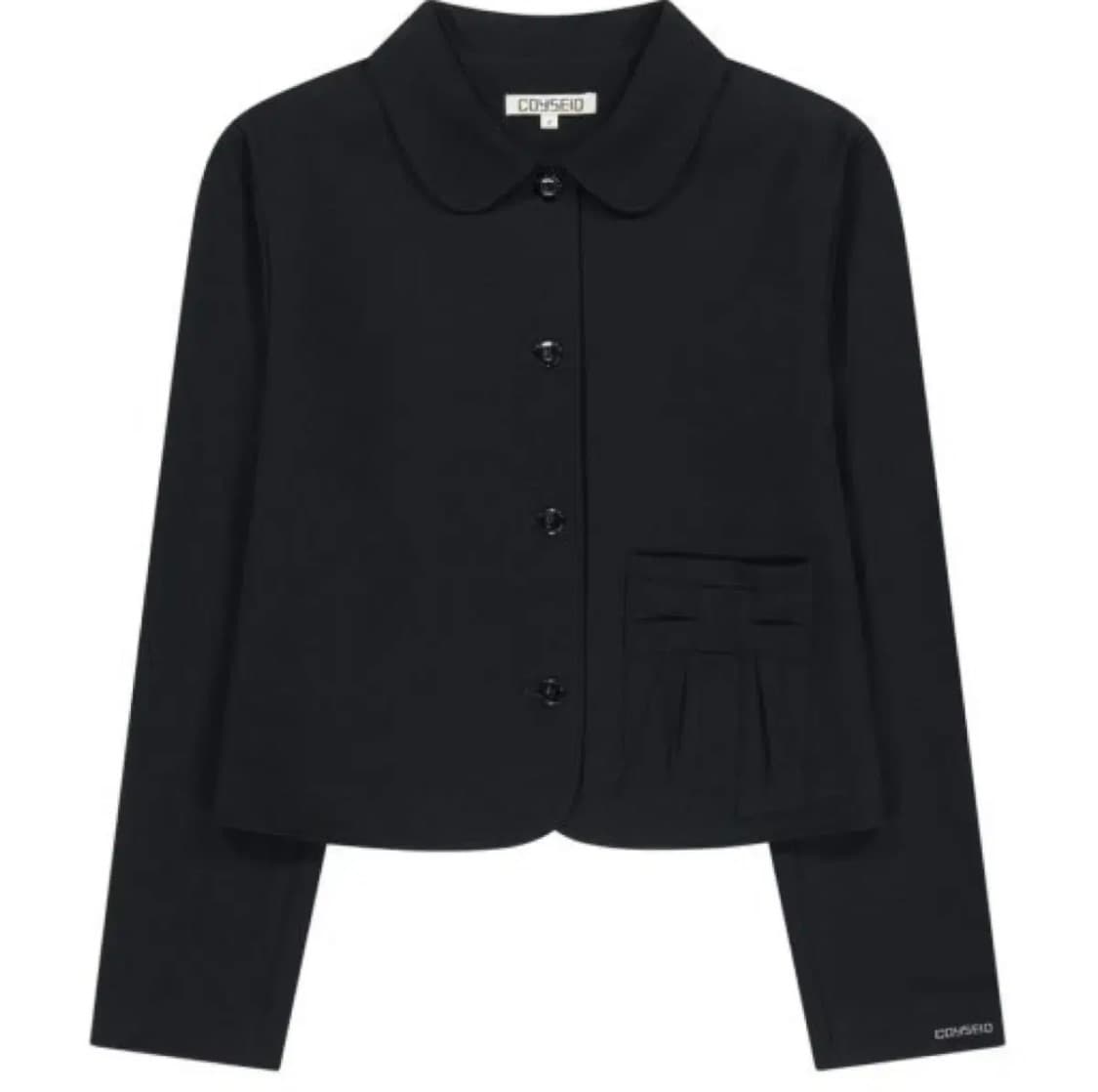 코이세이오 리본 자켓 2사이즈 블랙 상품이미지1