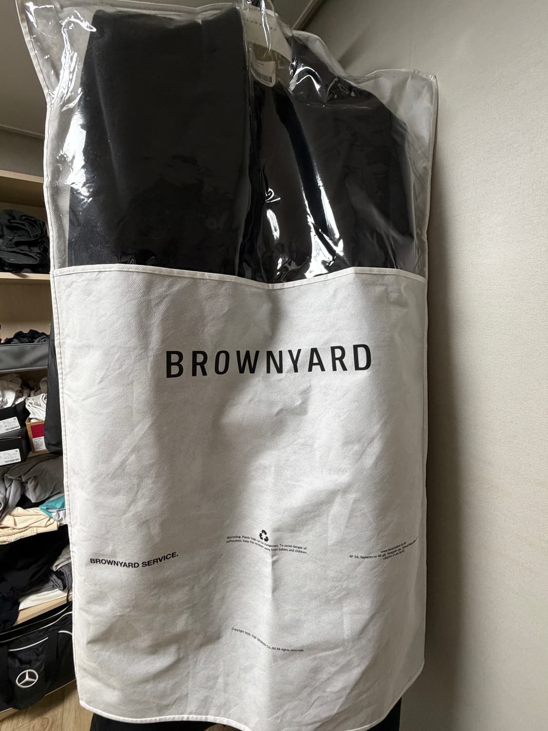 브라운야드 더블 브레스티드 코트4 상품이미지3