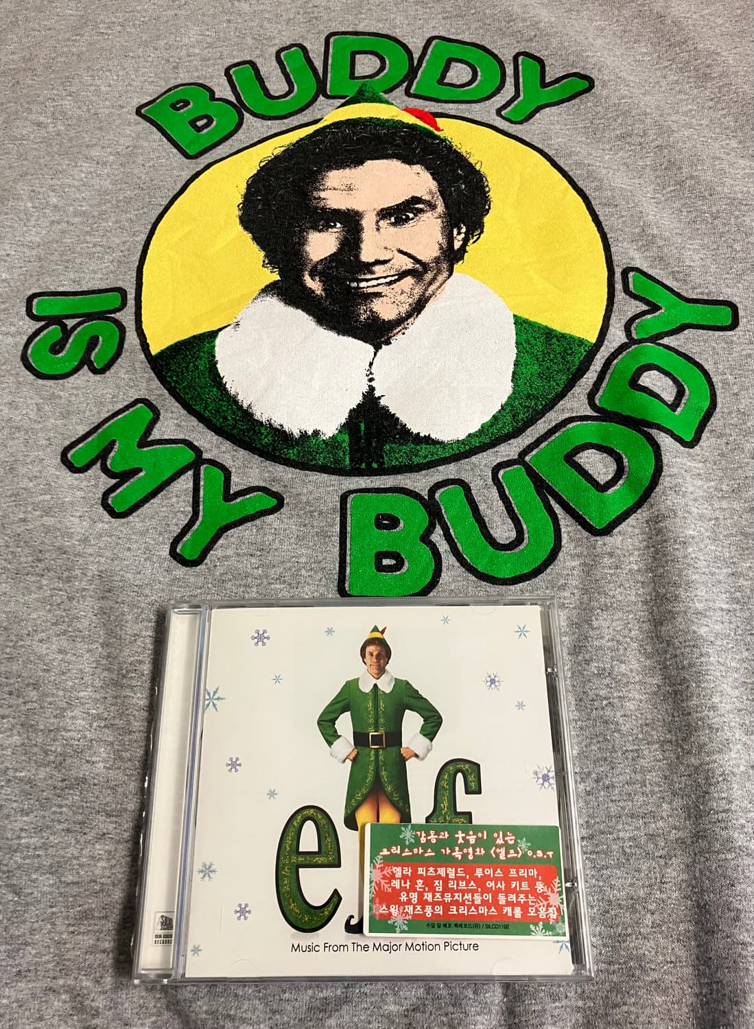 빈티지 00s 영화 엘프 Elf 버디 50/50 무비 스웻셔츠 XL 상품이미지1