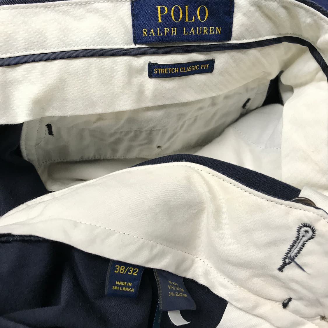 폴로 랄프로렌 네이비 치노 팬츠 38/32 상품이미지6