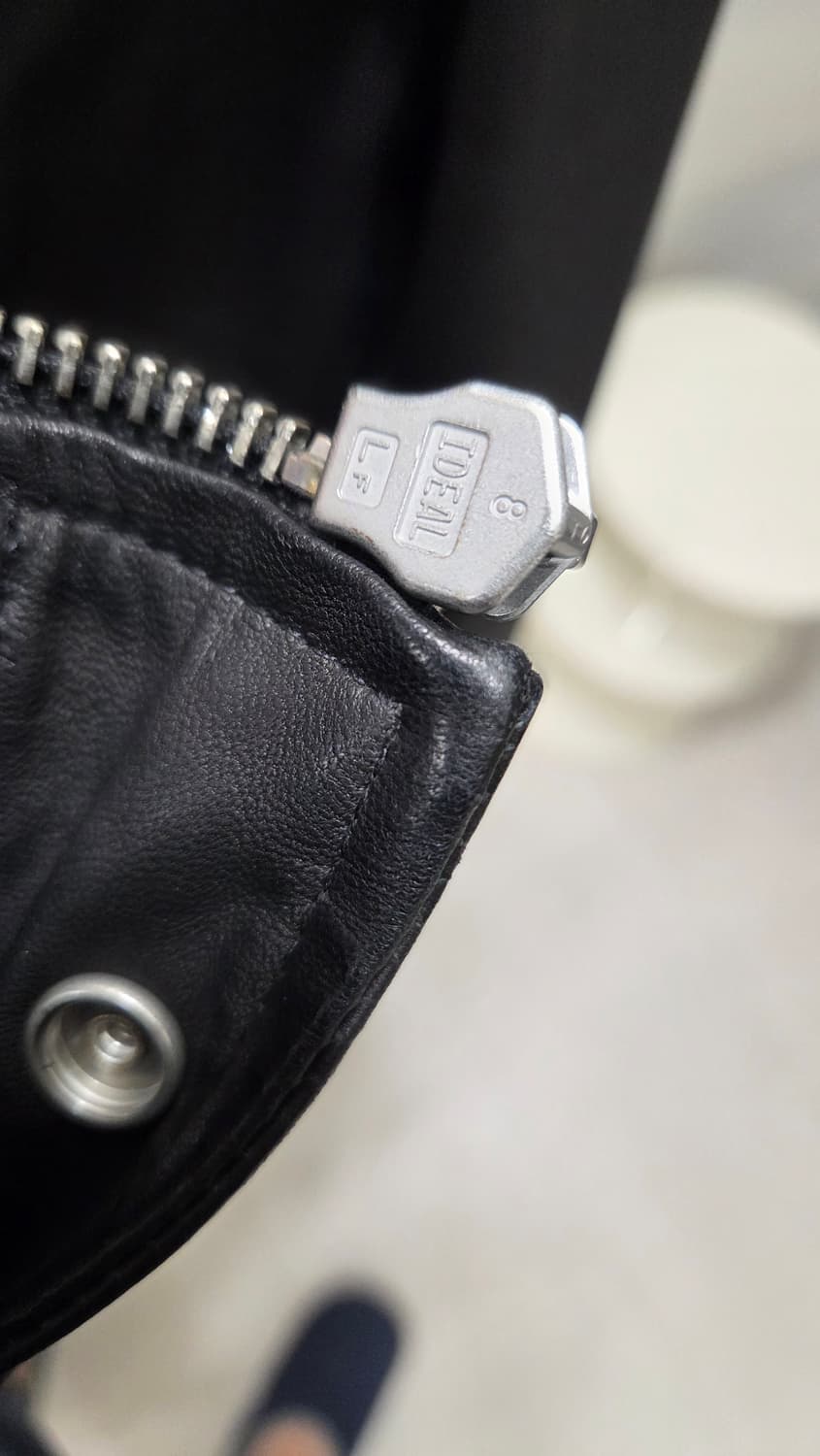 올세인츠 밀로 가죽 자켓 XXL 상품이미지8