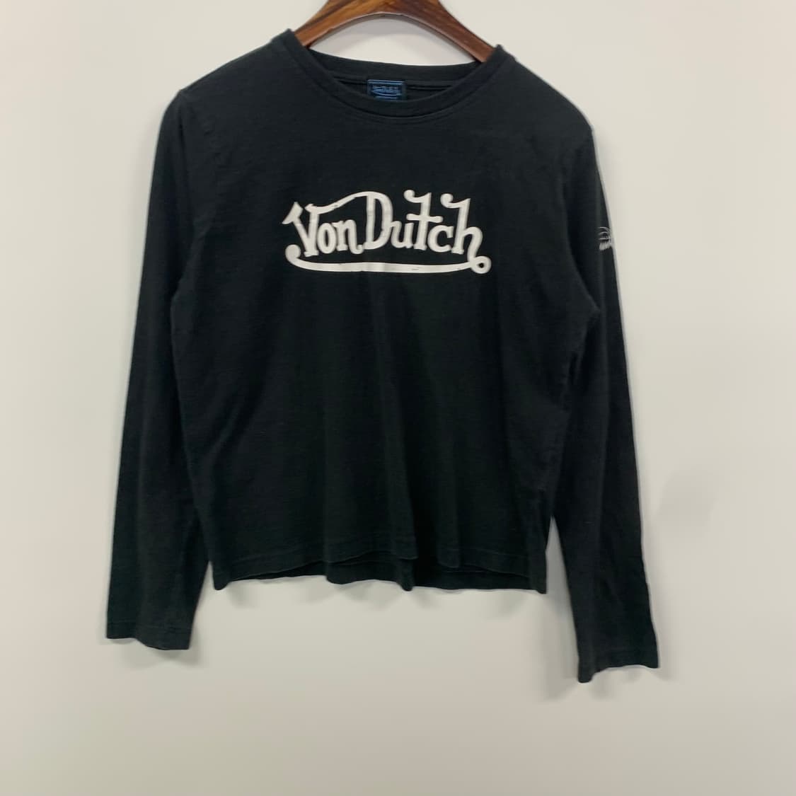 본더치 y2k 와투케 블랙 롱슬리브 긴팔티 상품이미지2