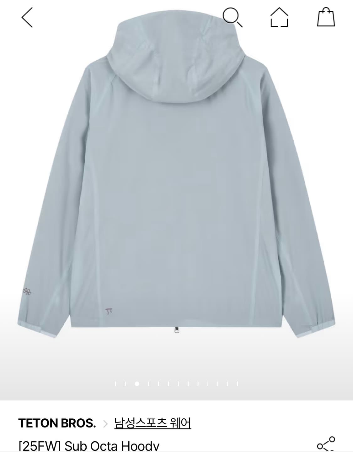 티톤브로스 sub octa hoody 옥타 후디 상품이미지2