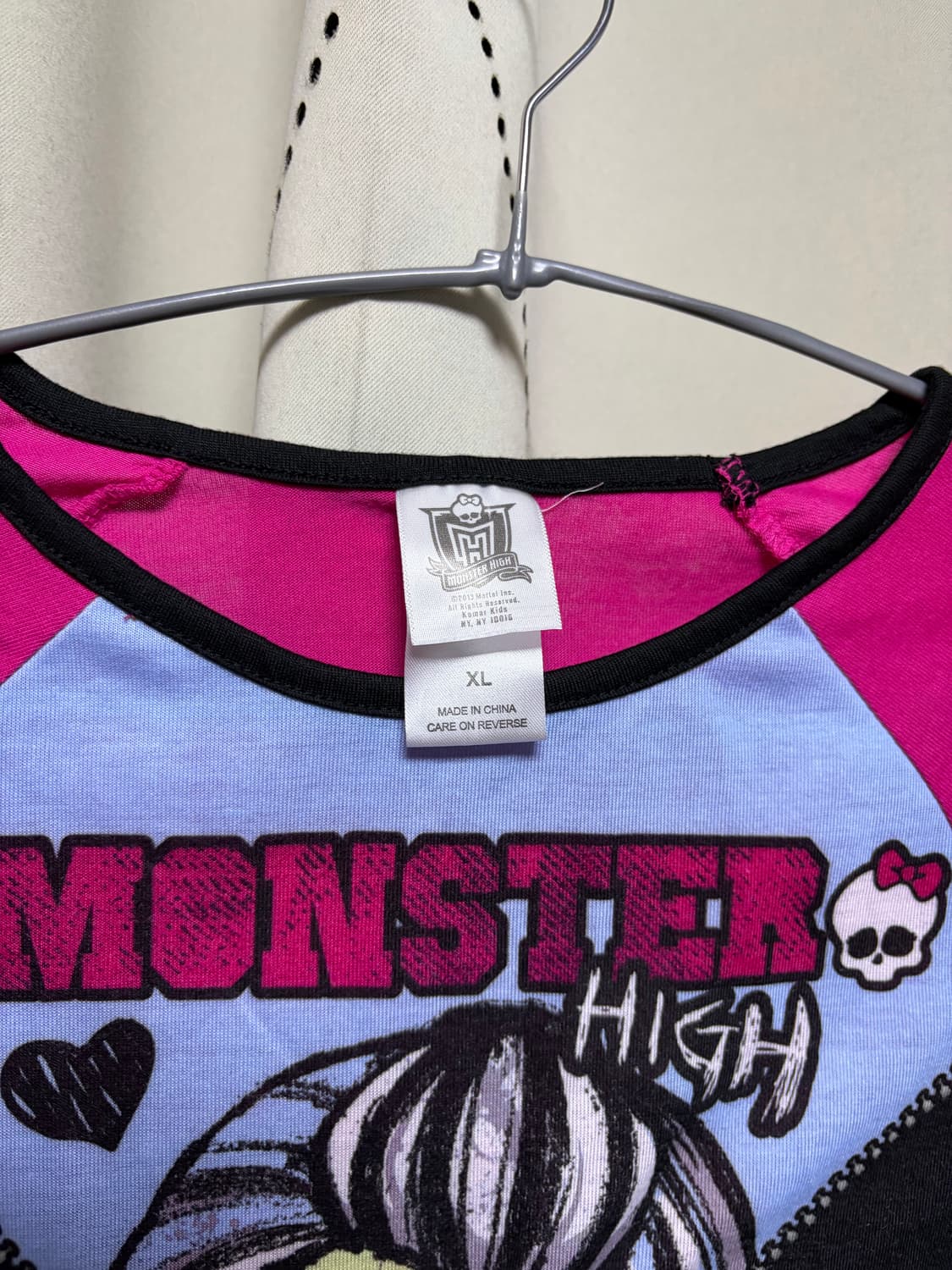 몬스터 하이 y2k 크롭탑 상품이미지3