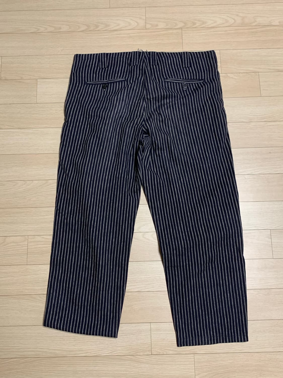 wardrobe41 워드로브41 타이업 팬츠 네이비 L 상품이미지6