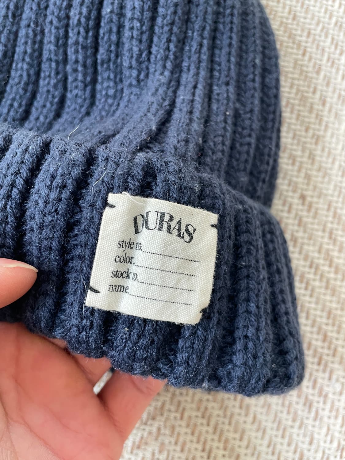 빈티지 네이비 비니  J03826 상품이미지2