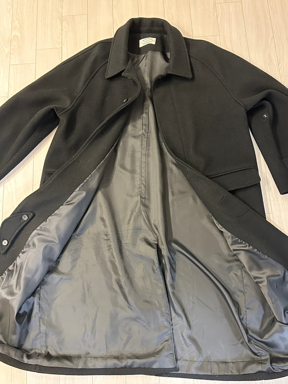 발마칸 코트 블랙  상품이미지4