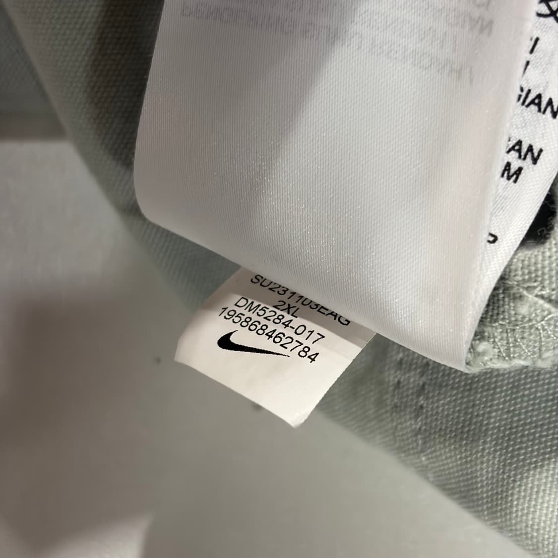 [2XL] 나이키 하프집업 스우시 반팔 티셔츠 B729 상품이미지9