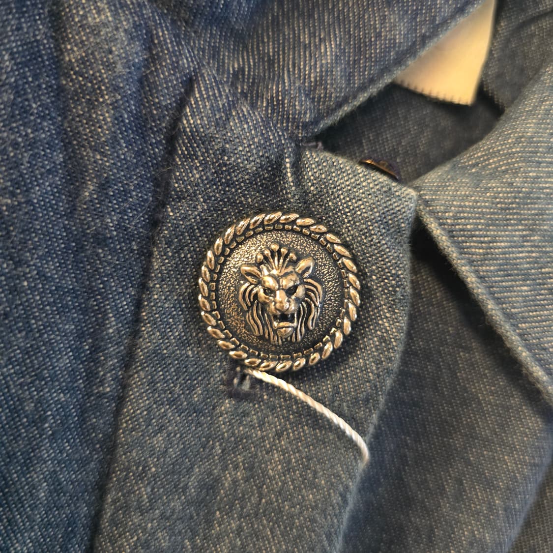 V HINTON 코트 자수 데님 원피스 캐나다 생산  상품이미지7