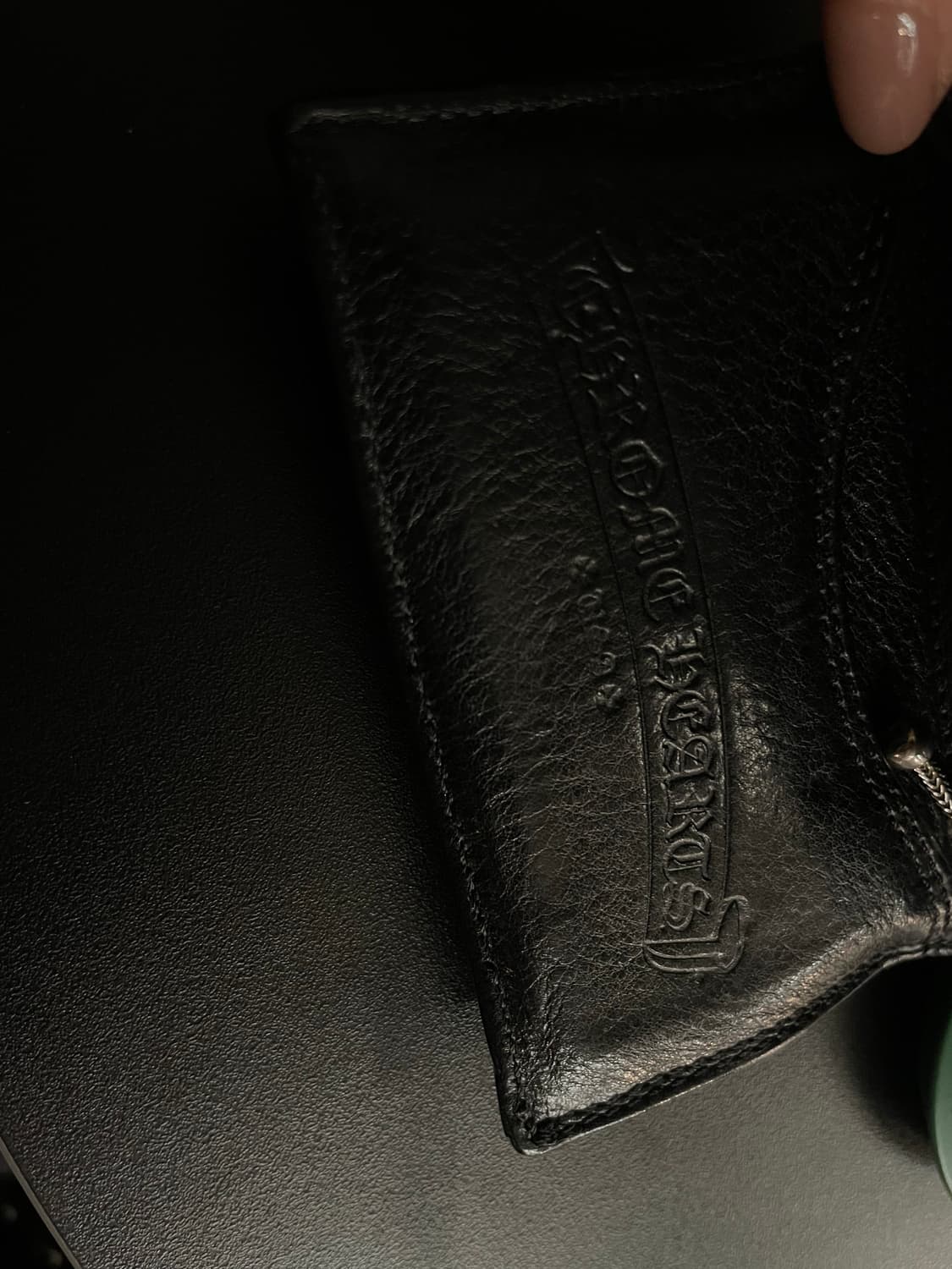 크롬하츠 가죽 3단 지갑 상품이미지8