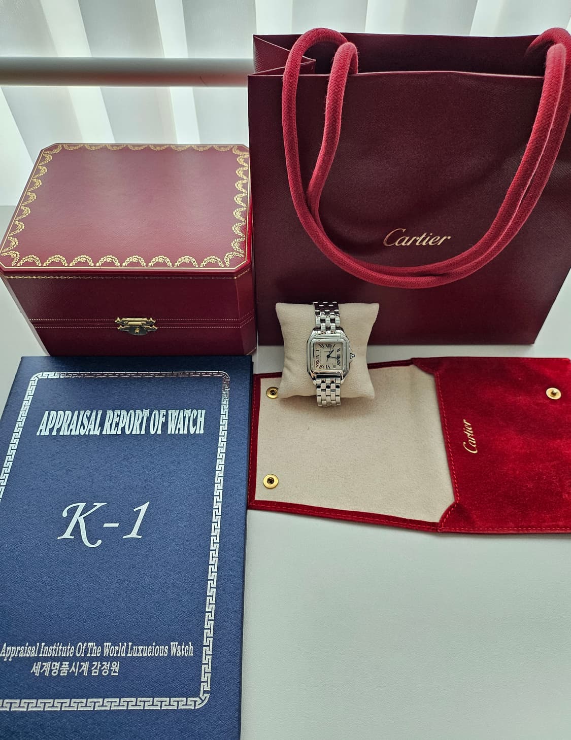 까르띠에 팬더 스틸 미듐 상품이미지7