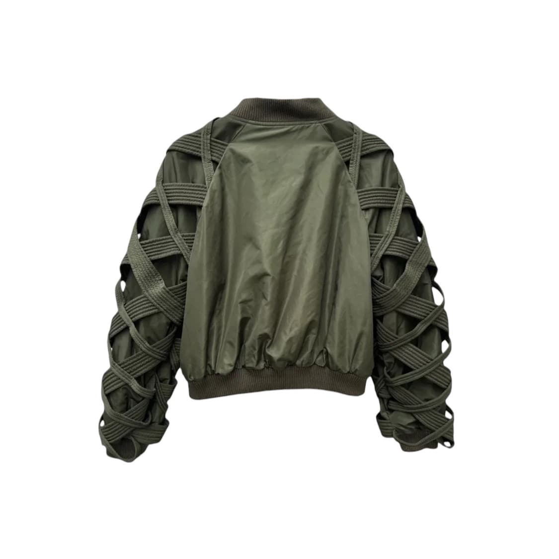 빈티지 스트랩 봄버 자켓 상품이미지2