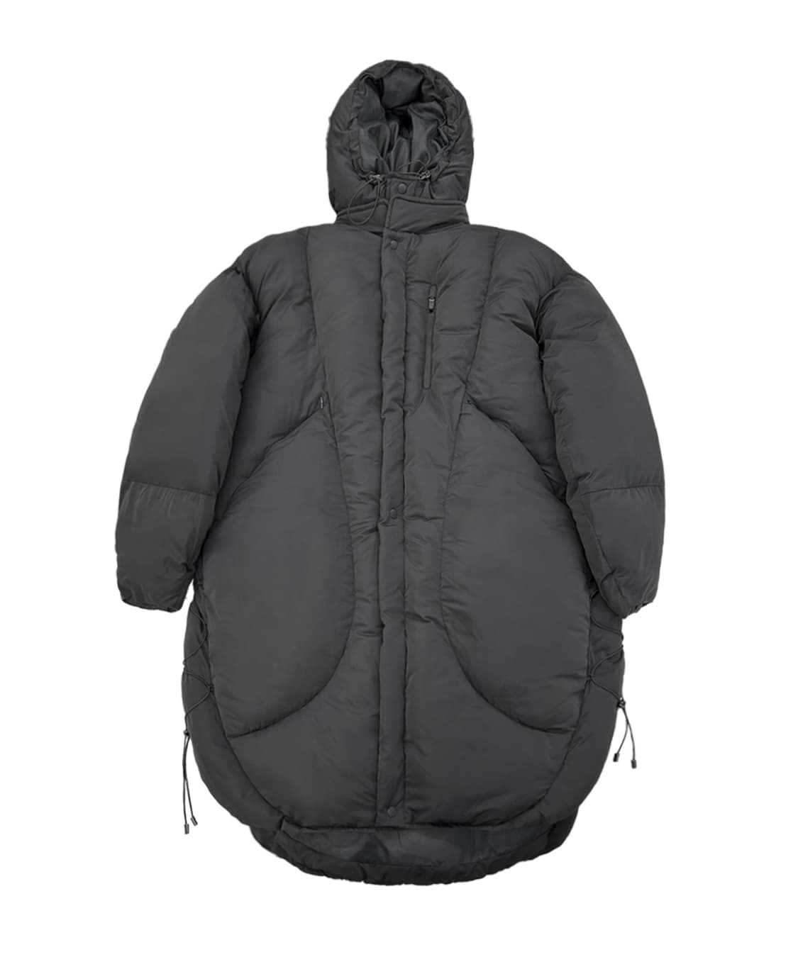 오호스 23fw 롱패딩 블랙 os  상품이미지1