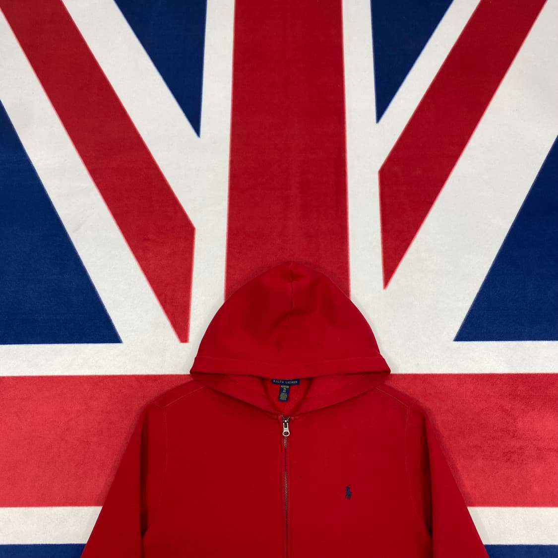 폴로 후드집업 실측 S -M 상품이미지2