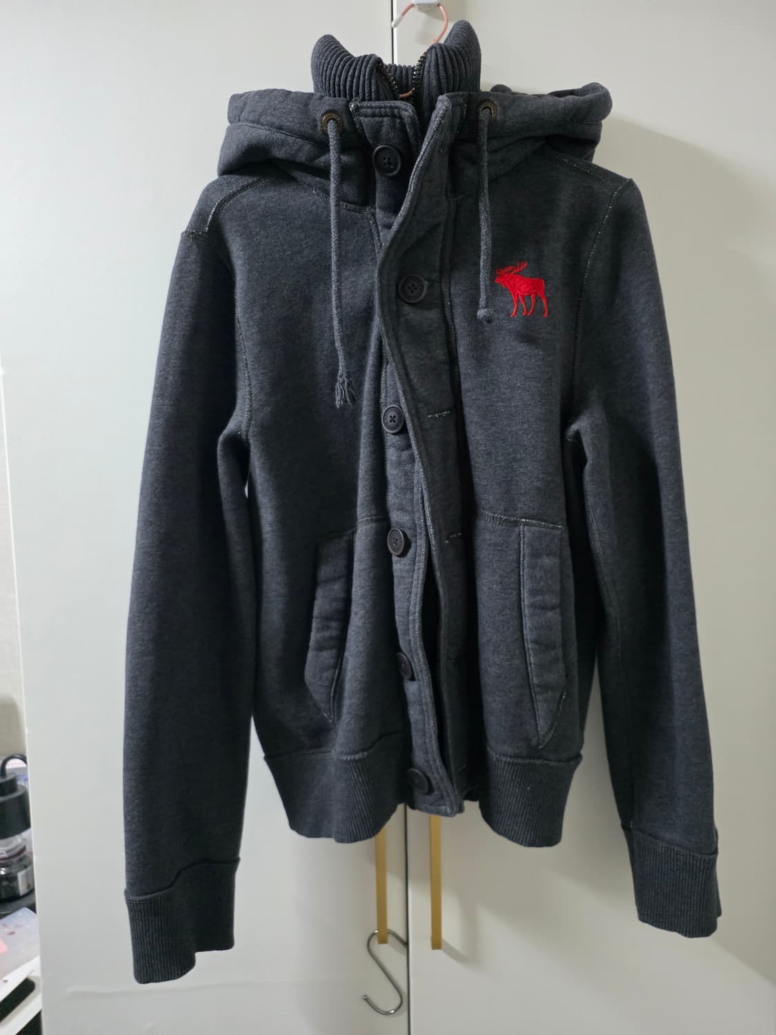 아베크롬비 후드집업 S 머슬핏 기모 상품이미지1