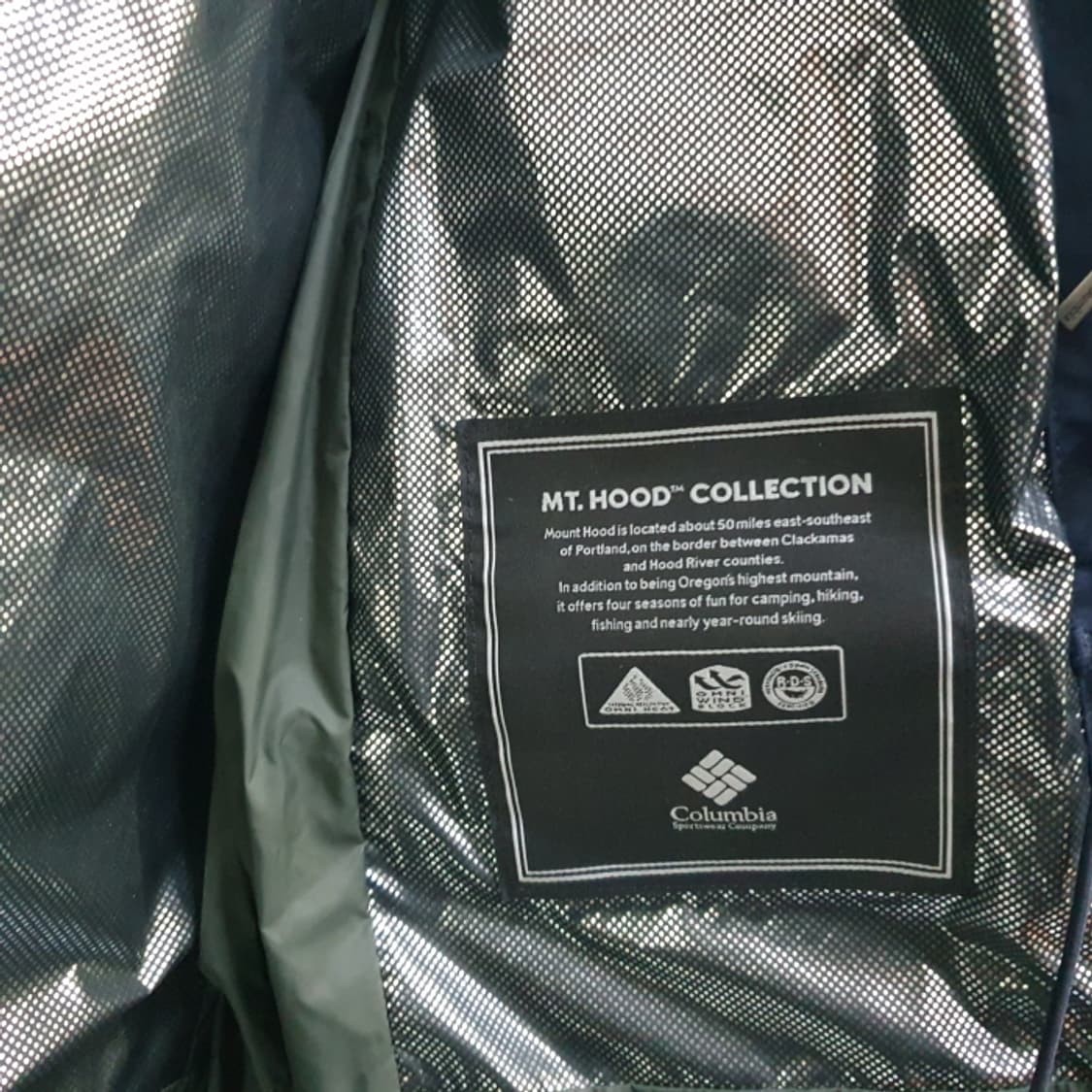 컬럼비아 옴니히트 구스다운패딩(90) 상품이미지4