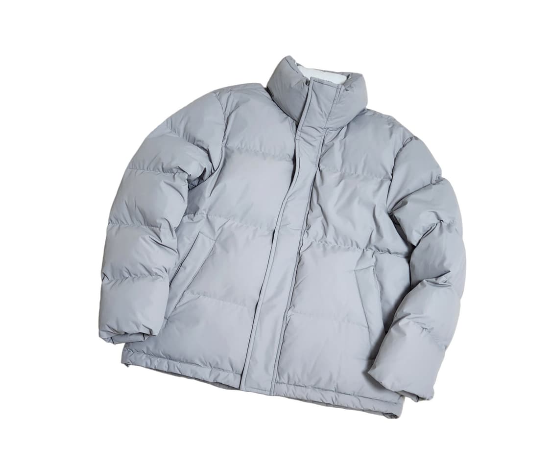 (새상품급) CARET 캐럿 그레이 패딩 상품이미지1