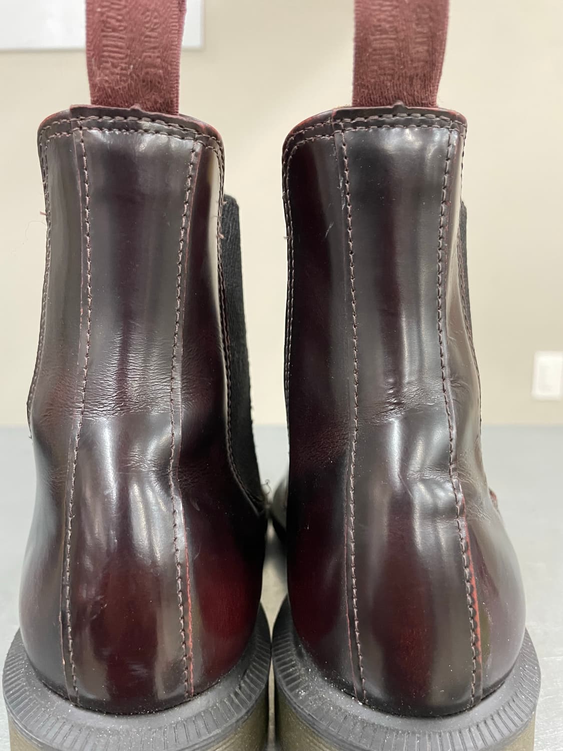 닥터마틴 플로라 첼시부츠 체리 레드 uk3 상품이미지9