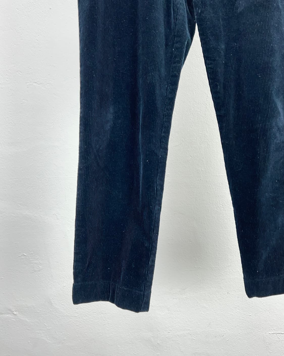 폴로 랄프로렌 딥 네이비 클래식 플리츠 코듀로이 팬츠 상품이미지4