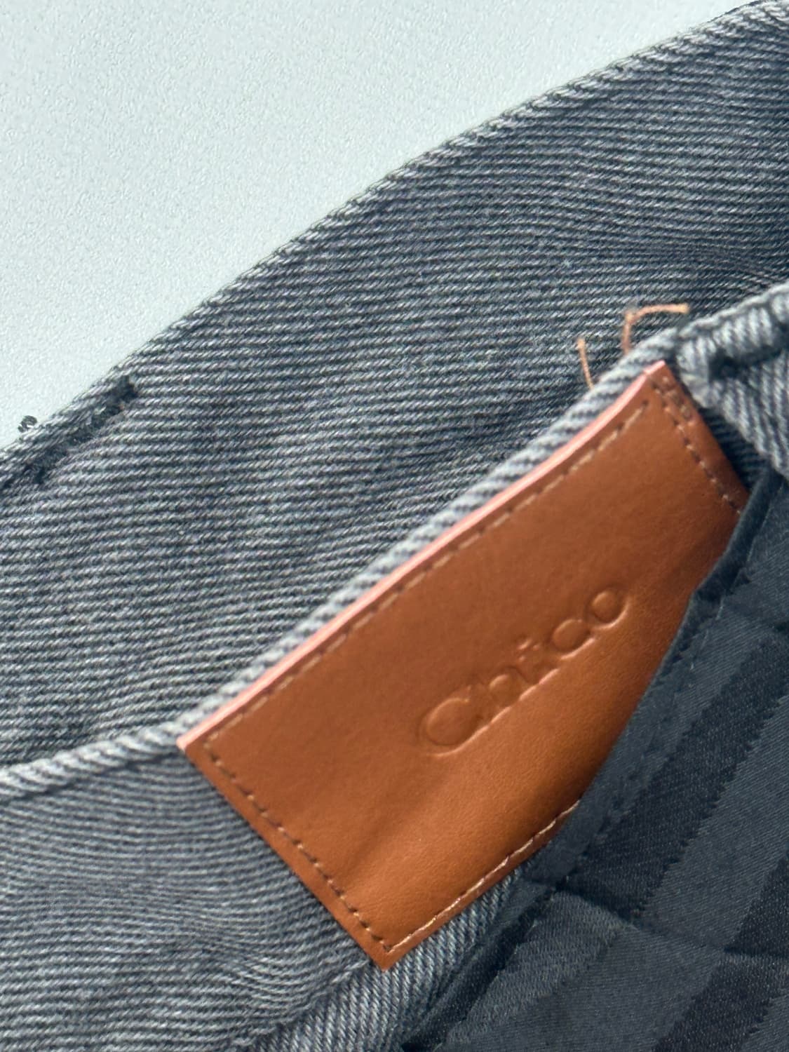 🖤나나깔 지뢰계 언발 롱 데님스커트🖤 넥타이 벨트 마계 빈티지 상품이미지5