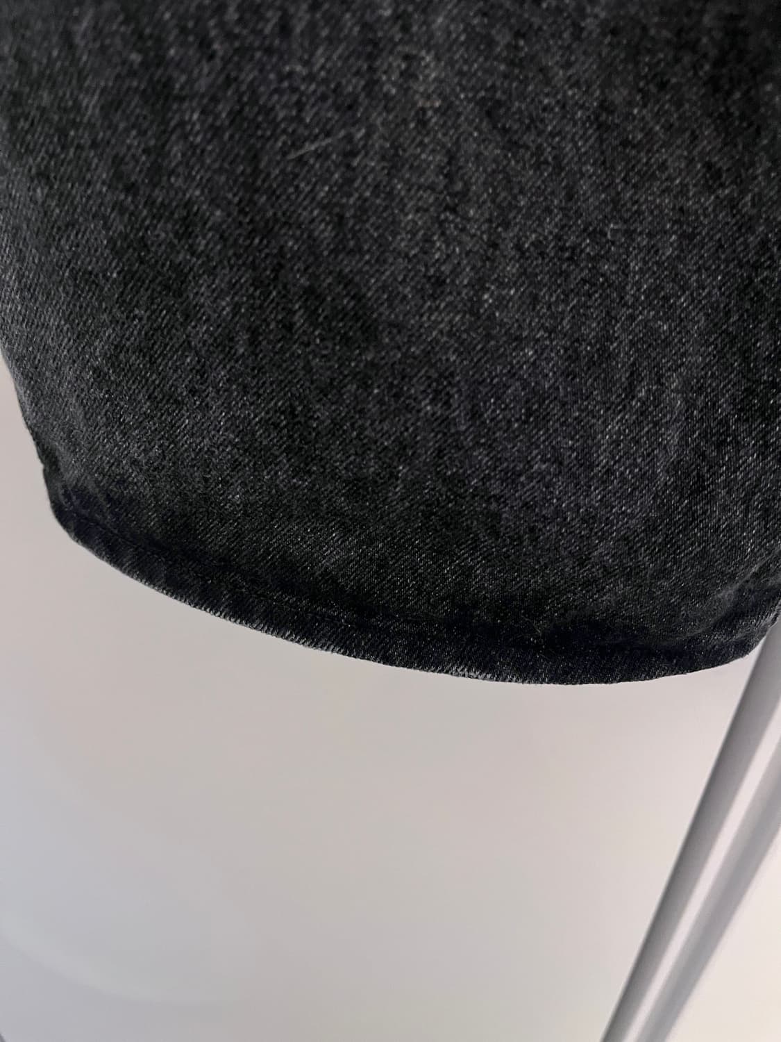 [4] 오라리 셀비지 페인터 데님 페이디드 블랙 상품이미지7