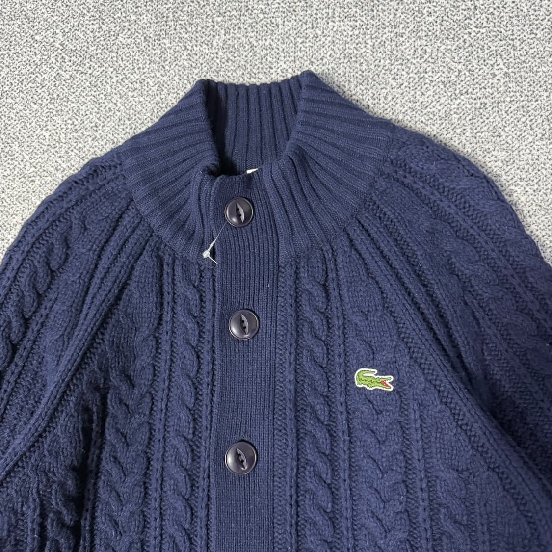 라코스테 케이블 니트 가디건  상품이미지2