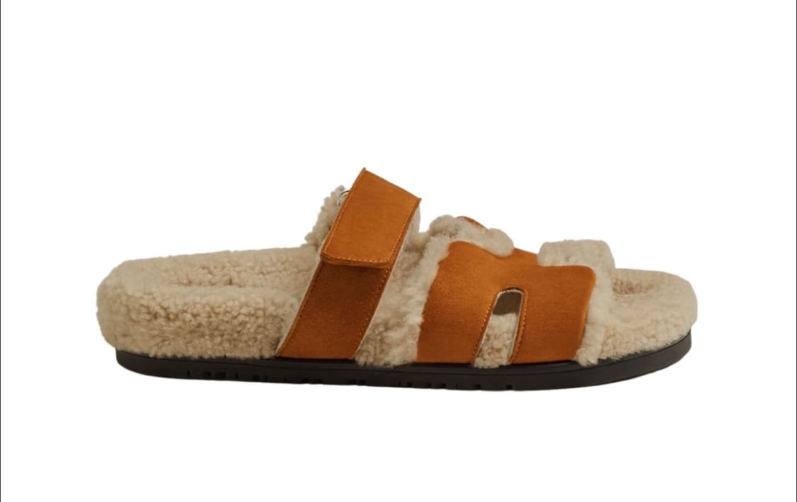 에르메스 시어링 시프레 슬리퍼 36사이즈  상품이미지1