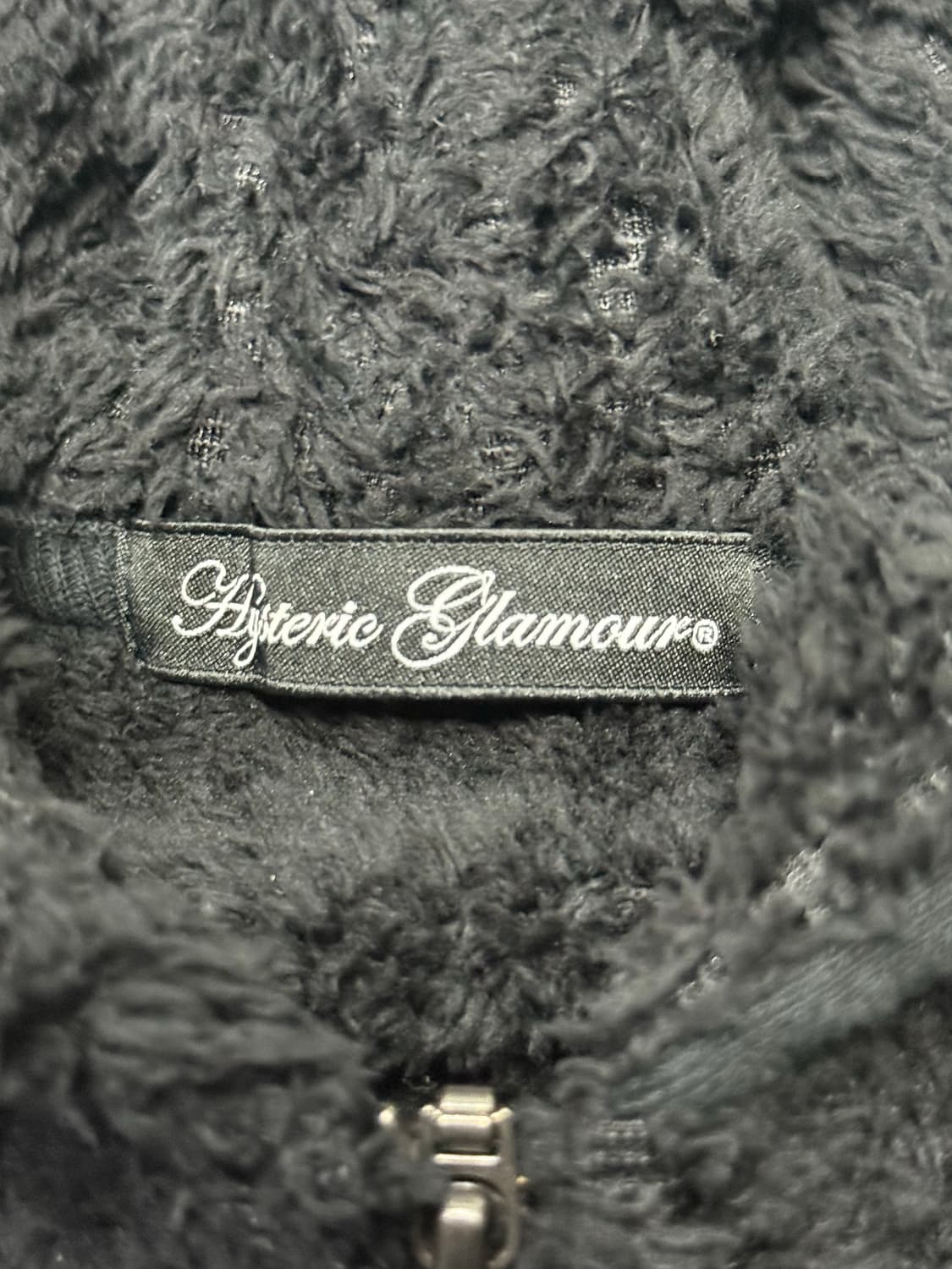 히스테릭 글래머 아카이브 해골 퍼 후드 집업 자켓 상품이미지6