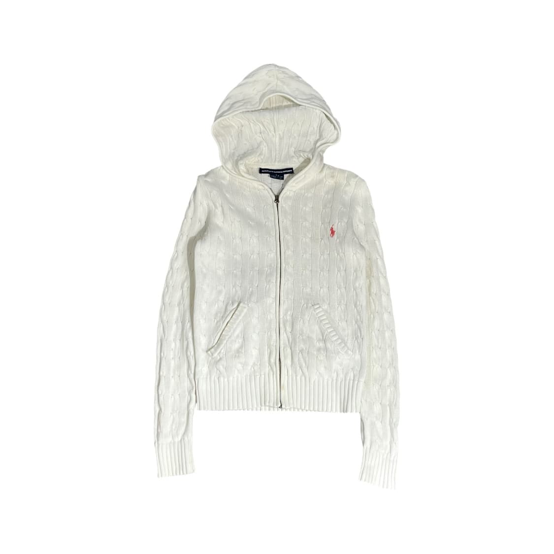 [Ralph Lauren] 랄프로렌 스포츠 케이블 니트 집업 후드 상품이미지1