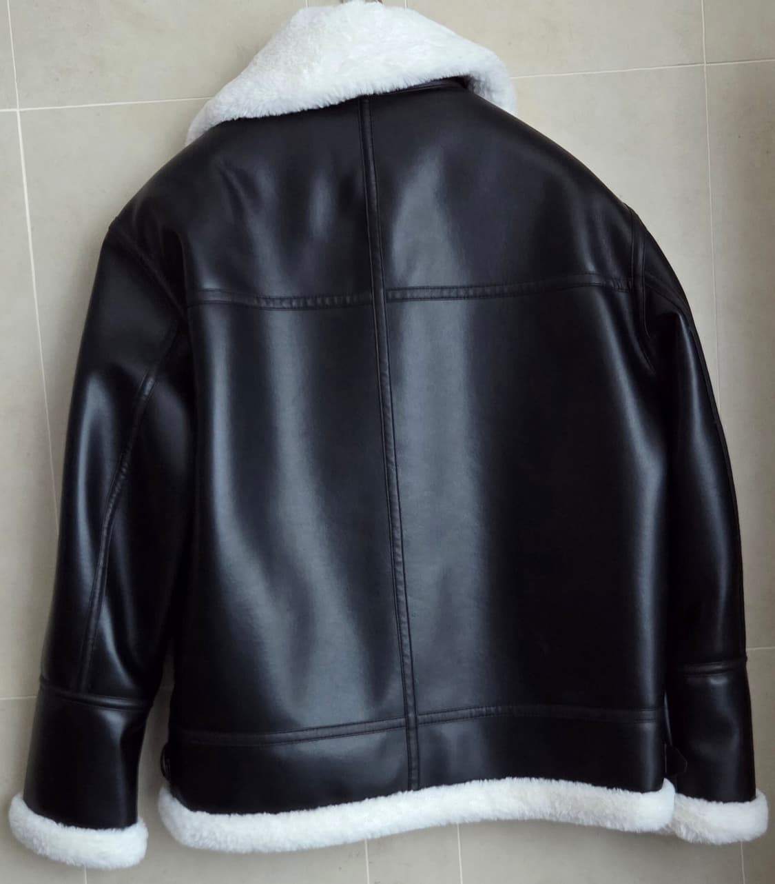 레프트 서울 에비에이터 무스탕 자켓  XL 새제품 택포 상품이미지6