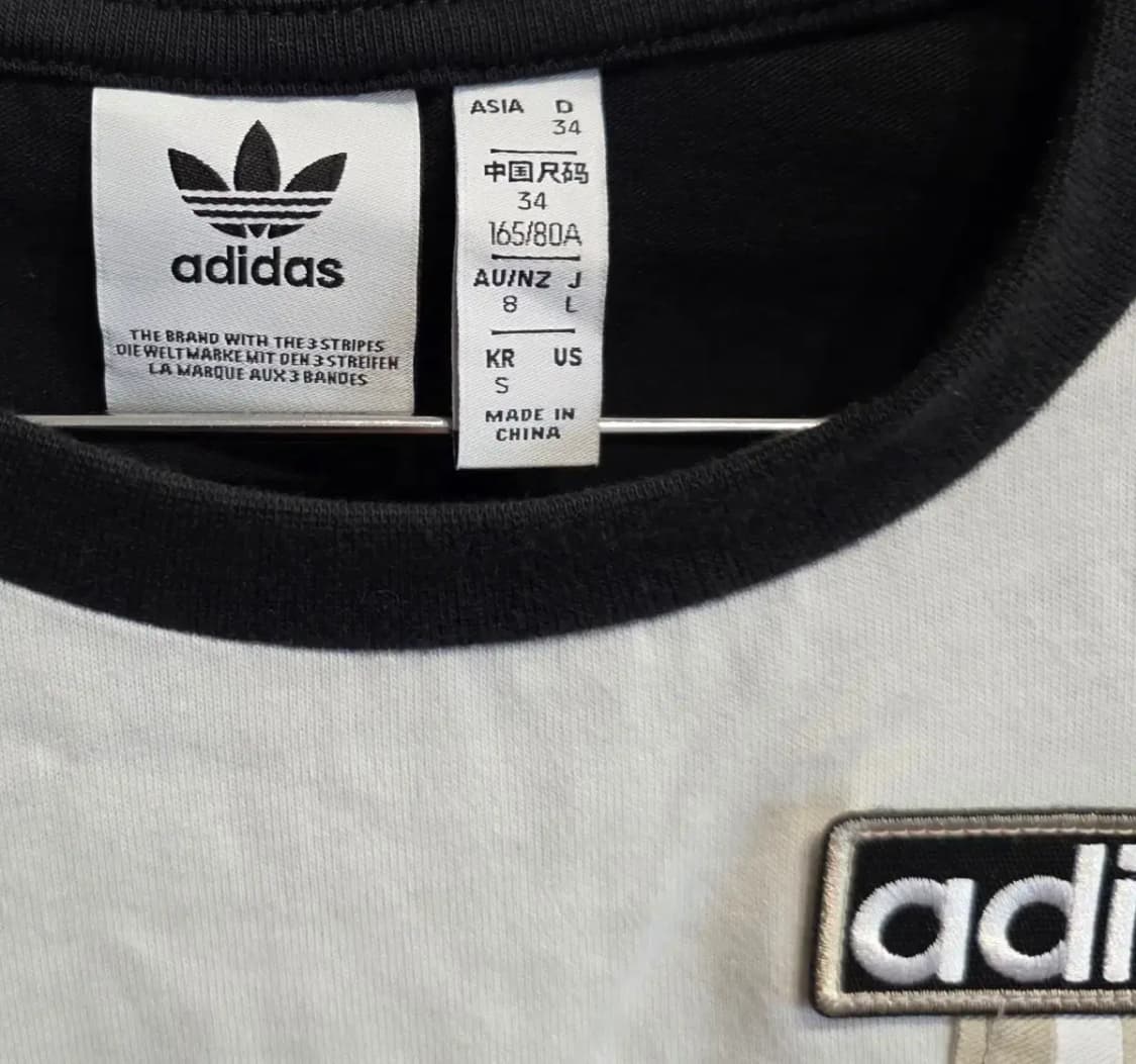 아디다스 ADIBREAK DRESS S 블랙/화이트 상품이미지3