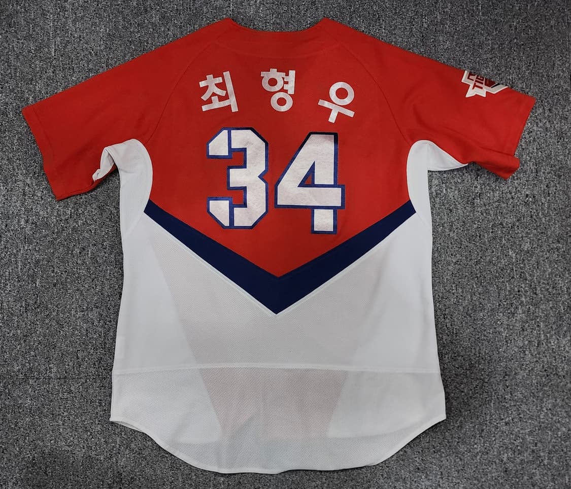 기아 타이거즈 34번 최형우 유니폼 야구 반팔져지 상품이미지2