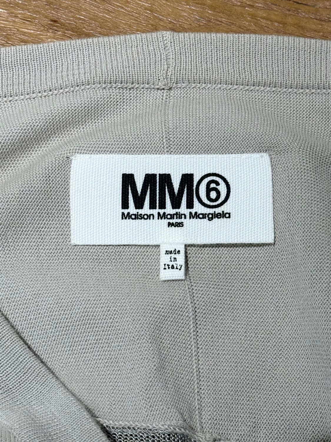 엠엠식스 그레이 패널 딥 브이넥 가디건 상품이미지7