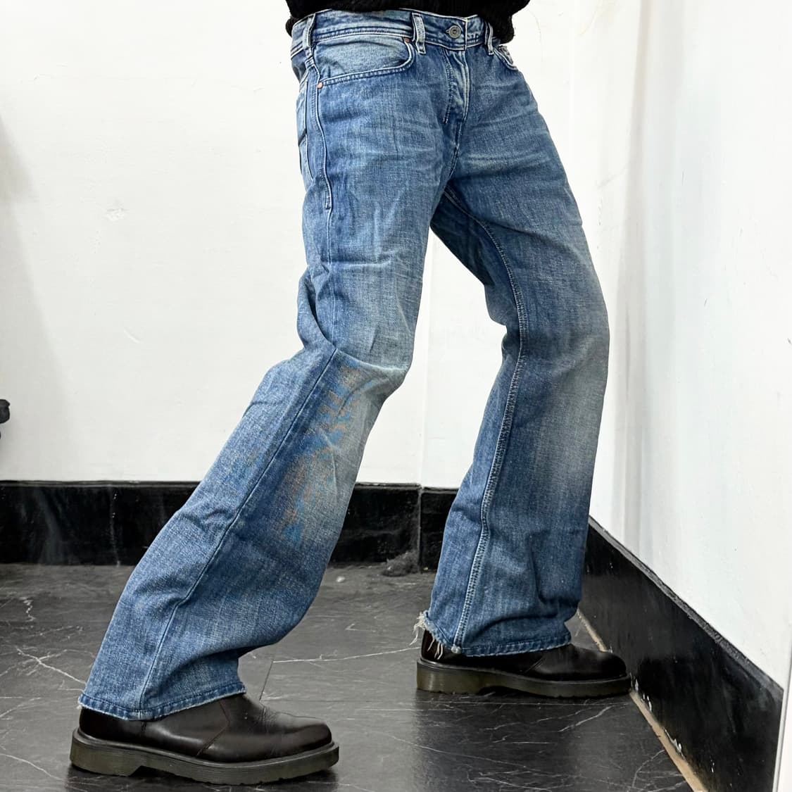 디젤 자티니 플레어 데님 팬츠 상품이미지4