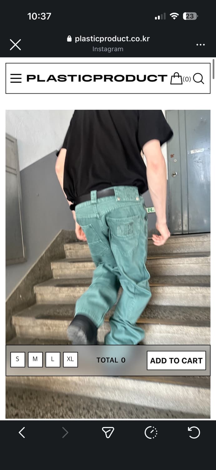 MPa CALF POCKET PANTS (EMERALD) S 상품이미지1