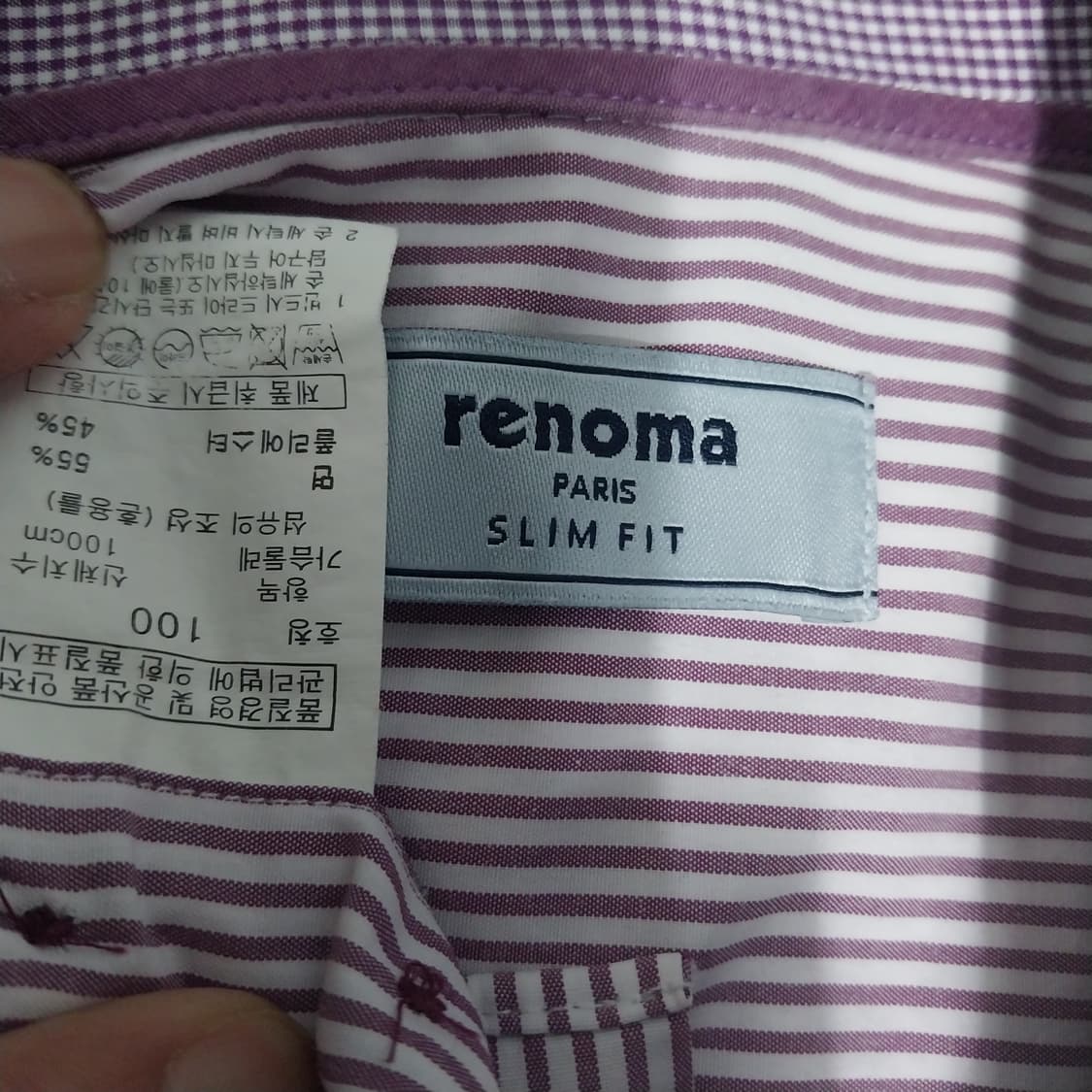 레노마 남자100 슬림핏  상품이미지4