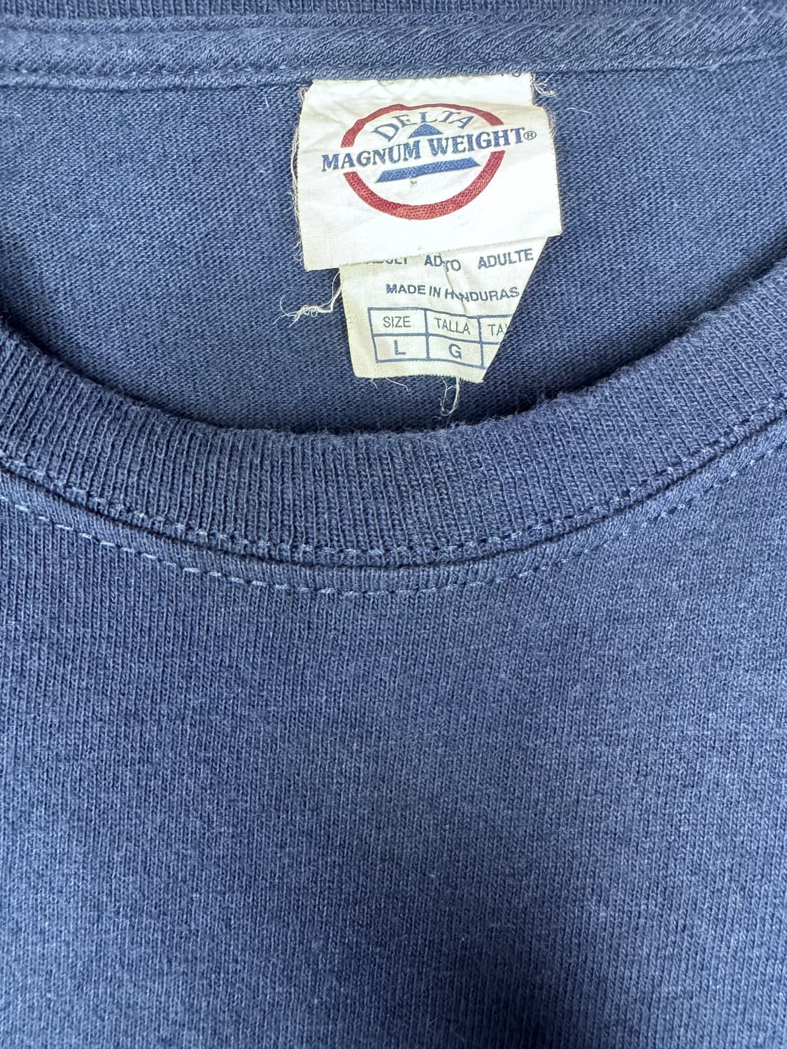 빈티지 00s NRA 독수리 엠블럼 백로고 멤버십 티셔츠 L 상품이미지3