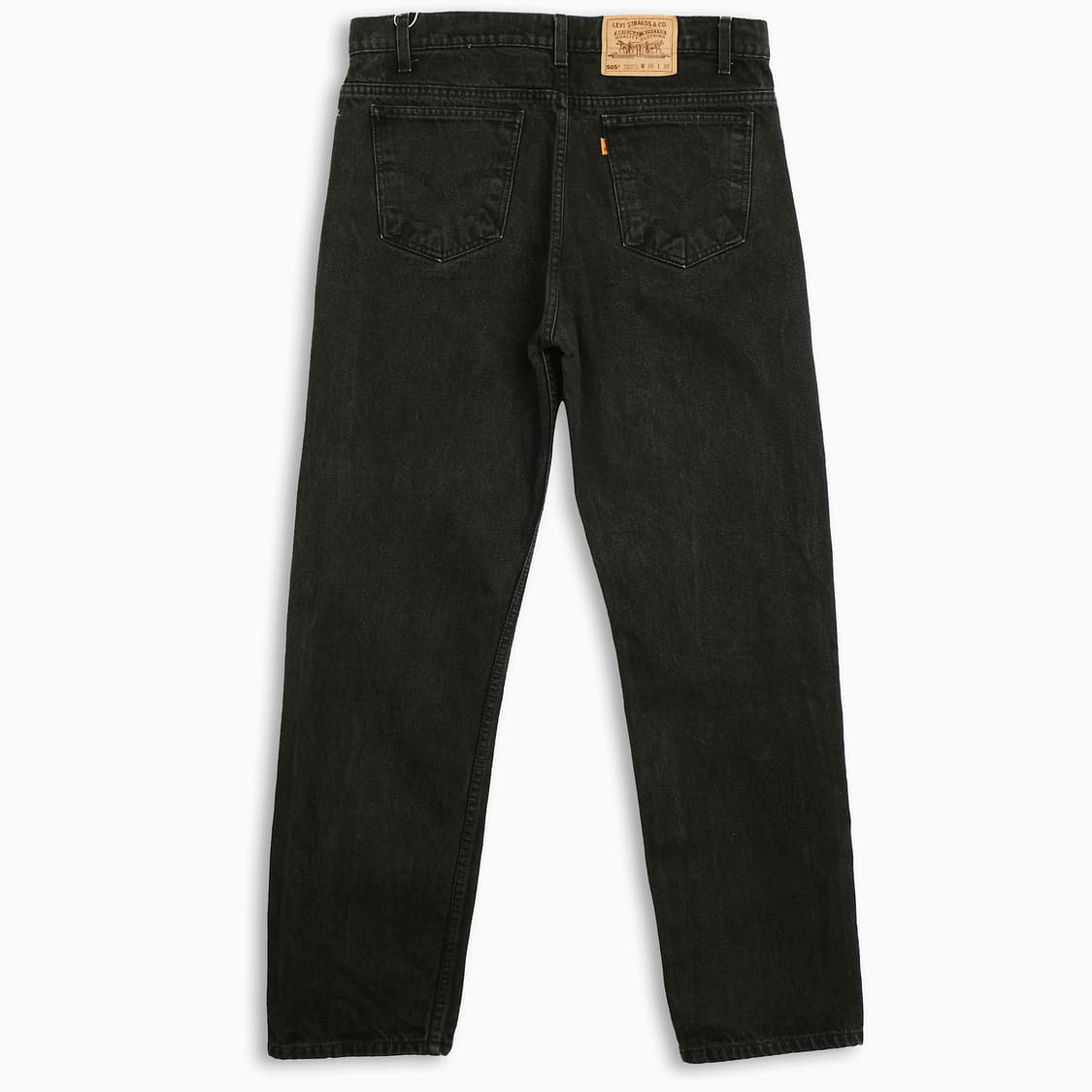 리바이스 505 오렌지탭 흑청 블랙진 90s 35인치 OR50536186 상품이미지3