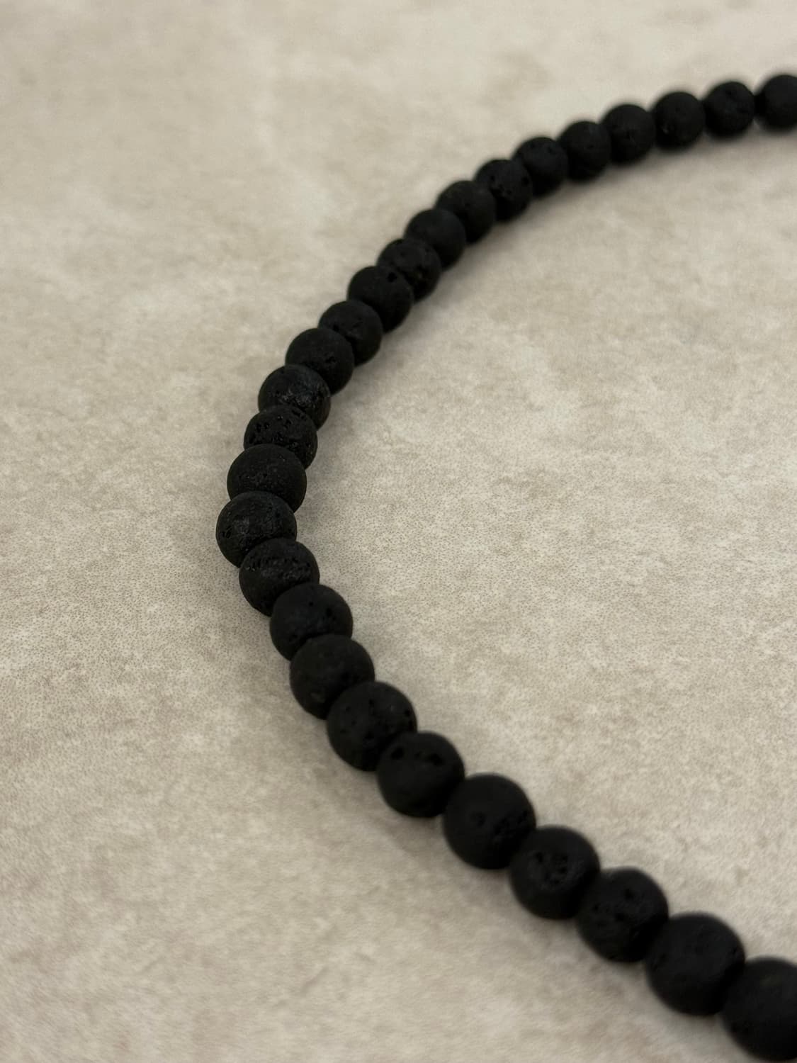 화산석 레이어드 목걸이 상품이미지2