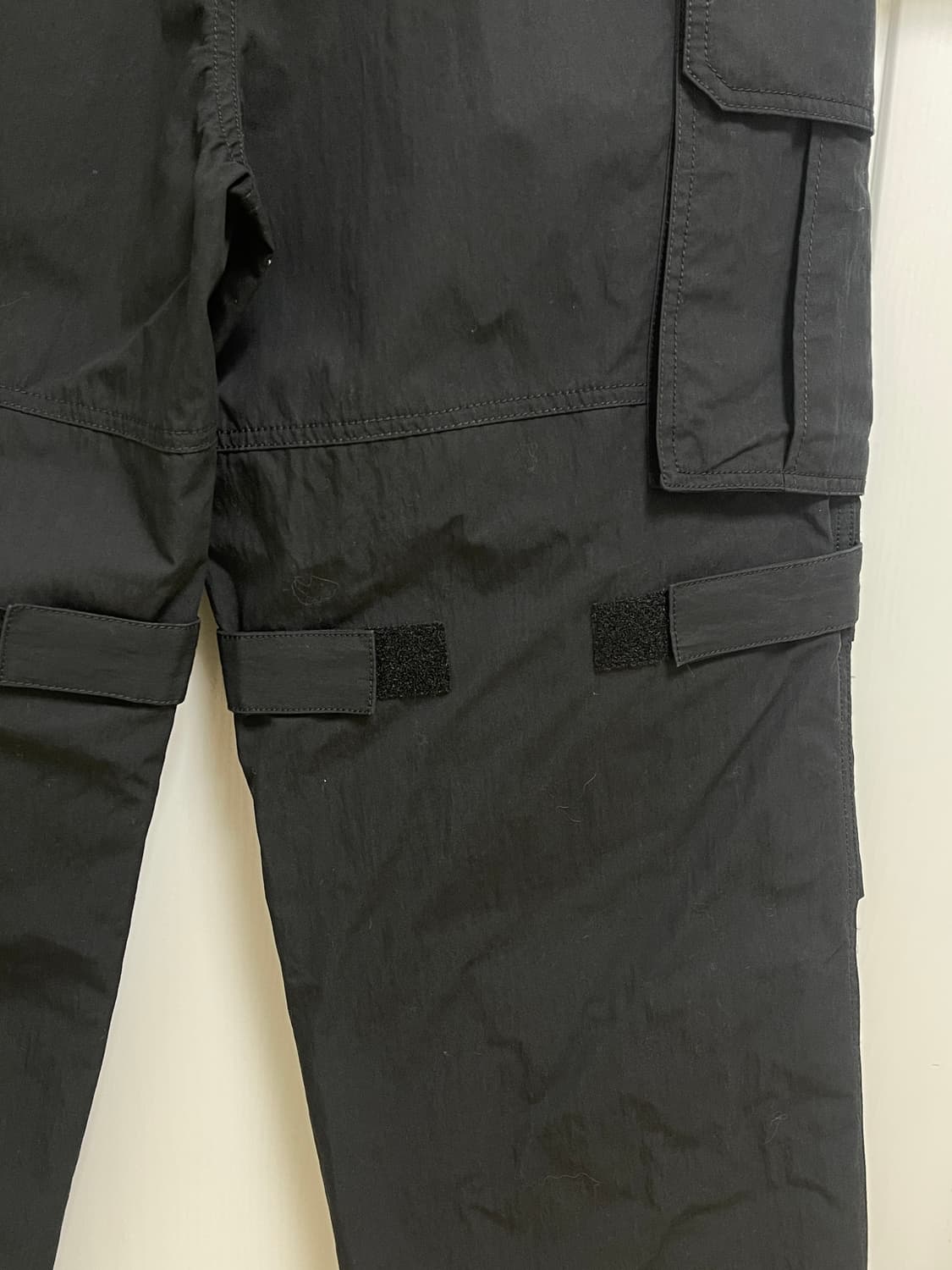 준지 코튼 벨크로 카고 팬츠 상품이미지3