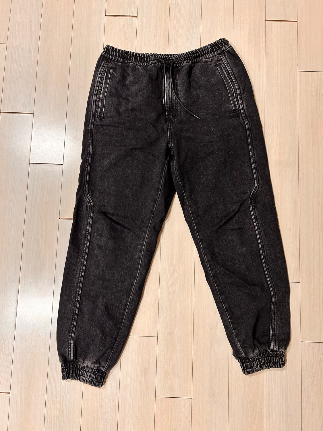 준지 / 유아인 흑청 조거 팬츠 / 46 상품이미지2