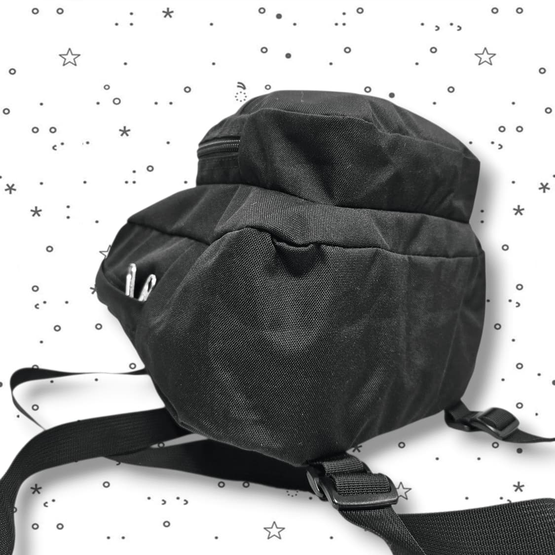 JanSport 잔스포츠 하프 파인트 미니 백팩 블랙 상품이미지5