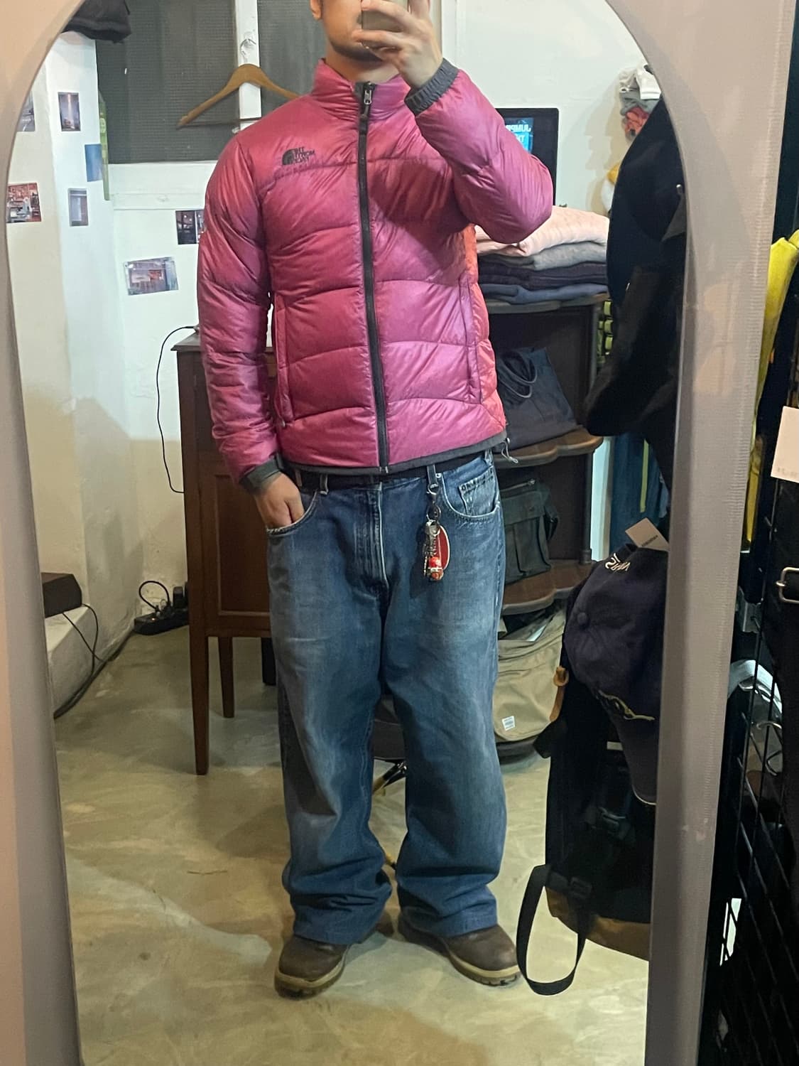 노스페이스 경량 패딩 90 (L) 상품이미지3