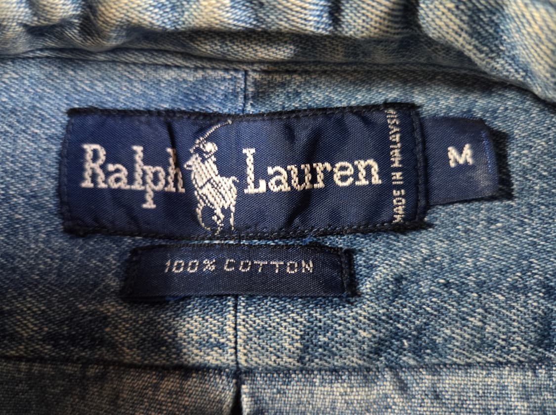 폴로 랄프로렌 OG 워시드 데님 셔츠 상품이미지3