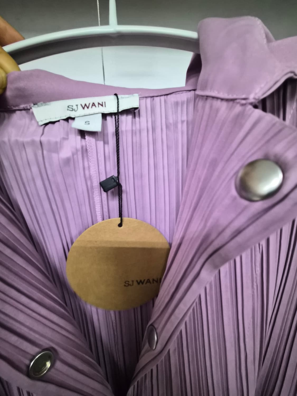 sjwani 손정완 플리츠 후드 가디건 상품이미지4