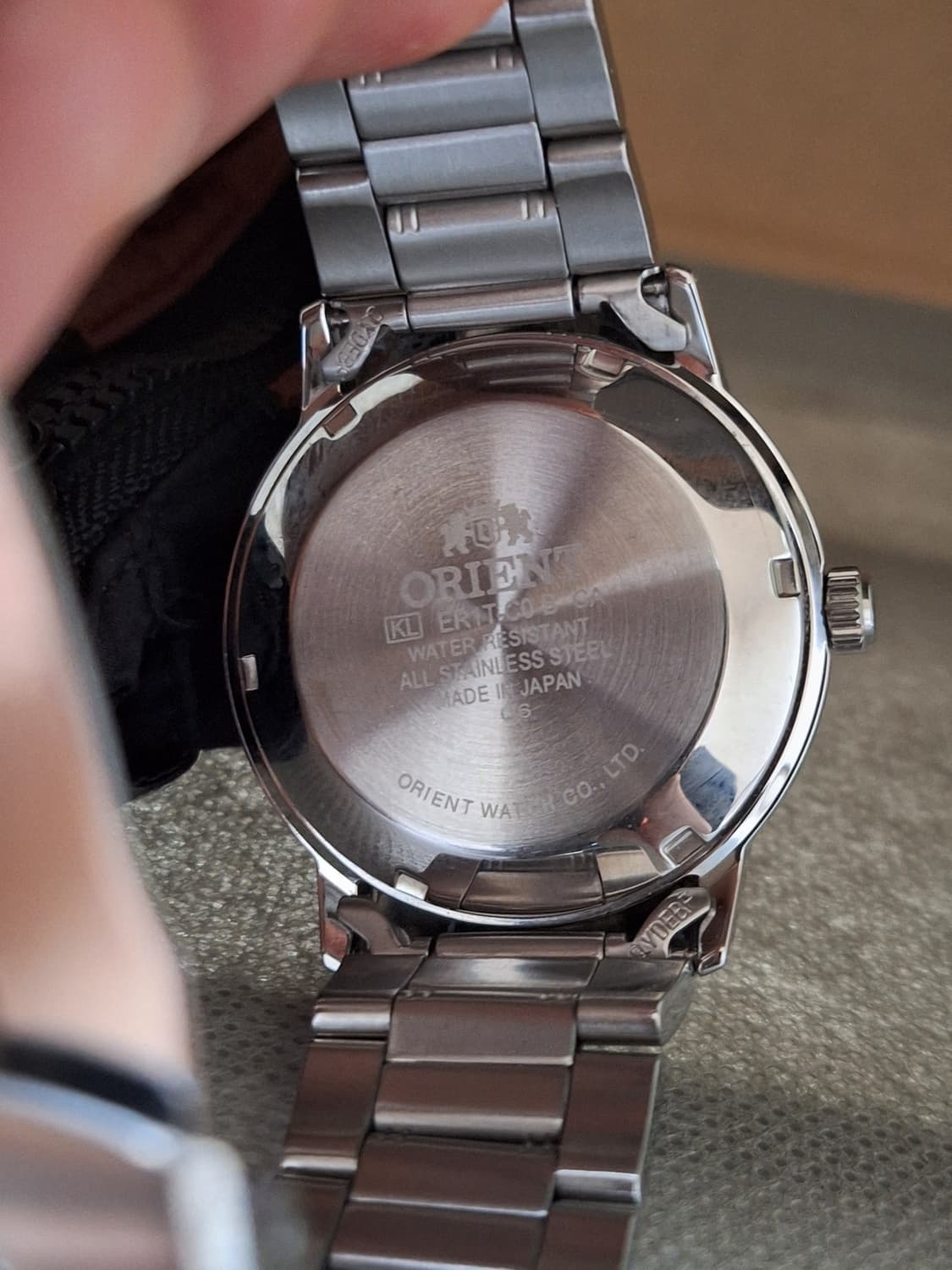 오리엔트 오토메틱 청판 시계 판매합니다 상품이미지4