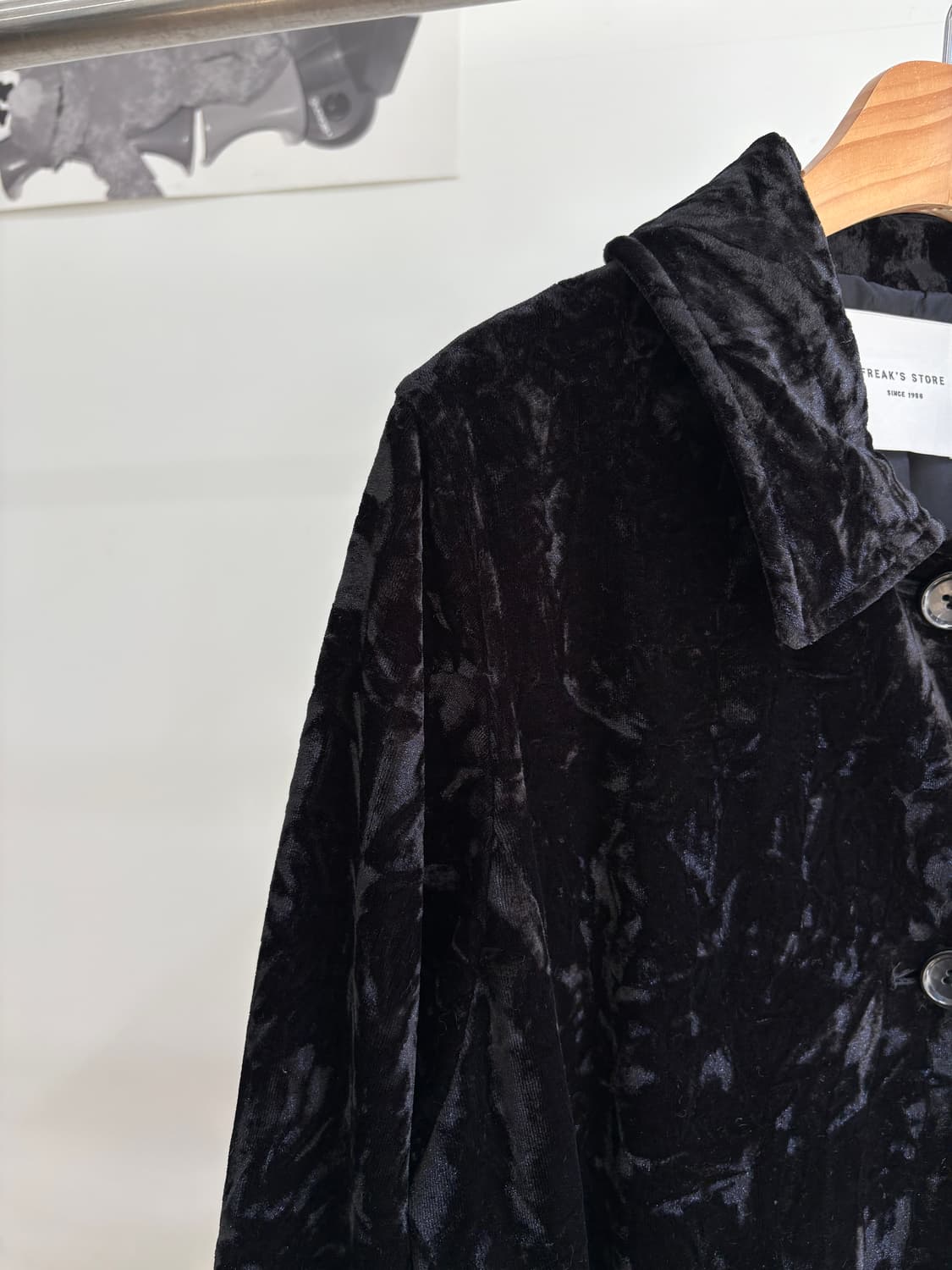 FREAK'S STORE 벨벳 코트 상품이미지3