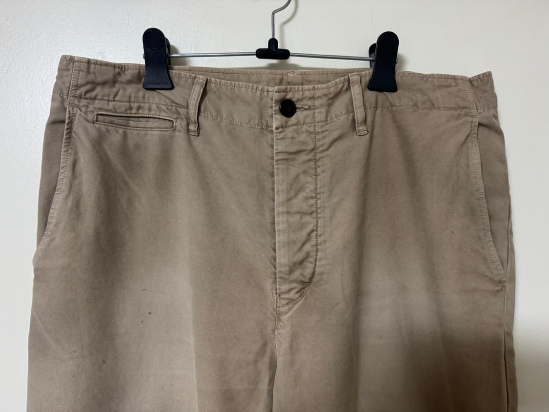 [3] 비즈빔 24ss 필드 치노 팬츠 DMGD 베이지 상품이미지5