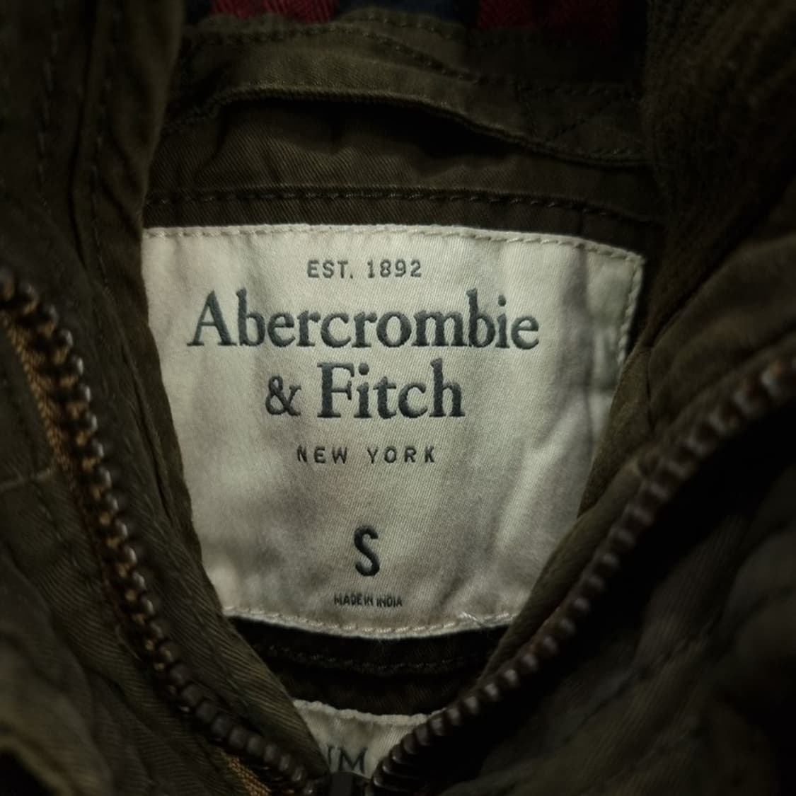 [아베크롬비] 빈티지 가공 밀리터리 멀티 포켓 후드 코튼자켓 M19809 상품이미지7